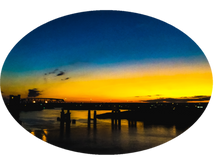 Load image into Gallery viewer, 0429 Sunset With Bridge