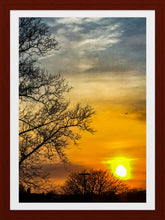 Load image into Gallery viewer, 0082 Sunset with Branches