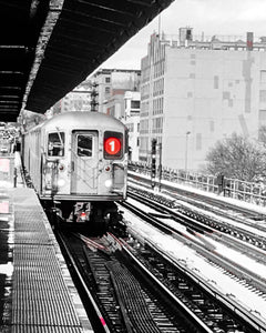 0009 1 Train In Harlem