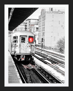 0009 1 Train In Harlem